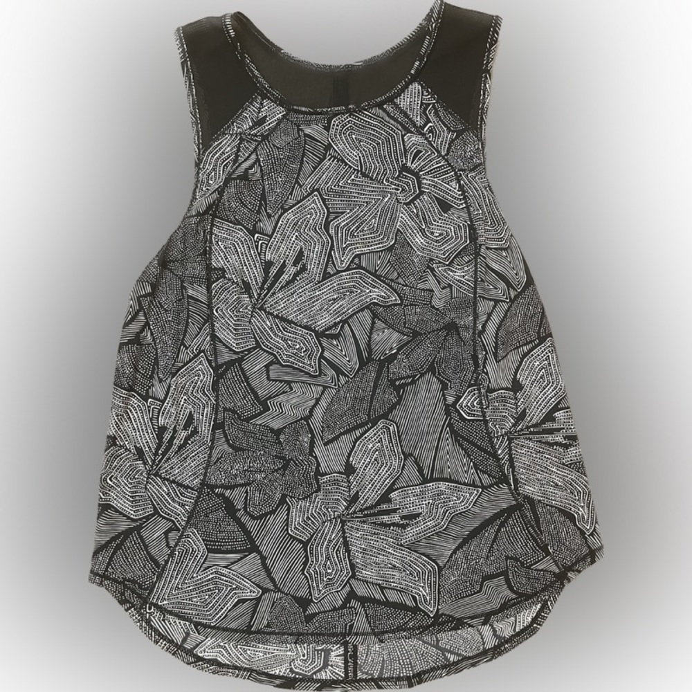 Lululemon Print Sculpt Tank Size 10